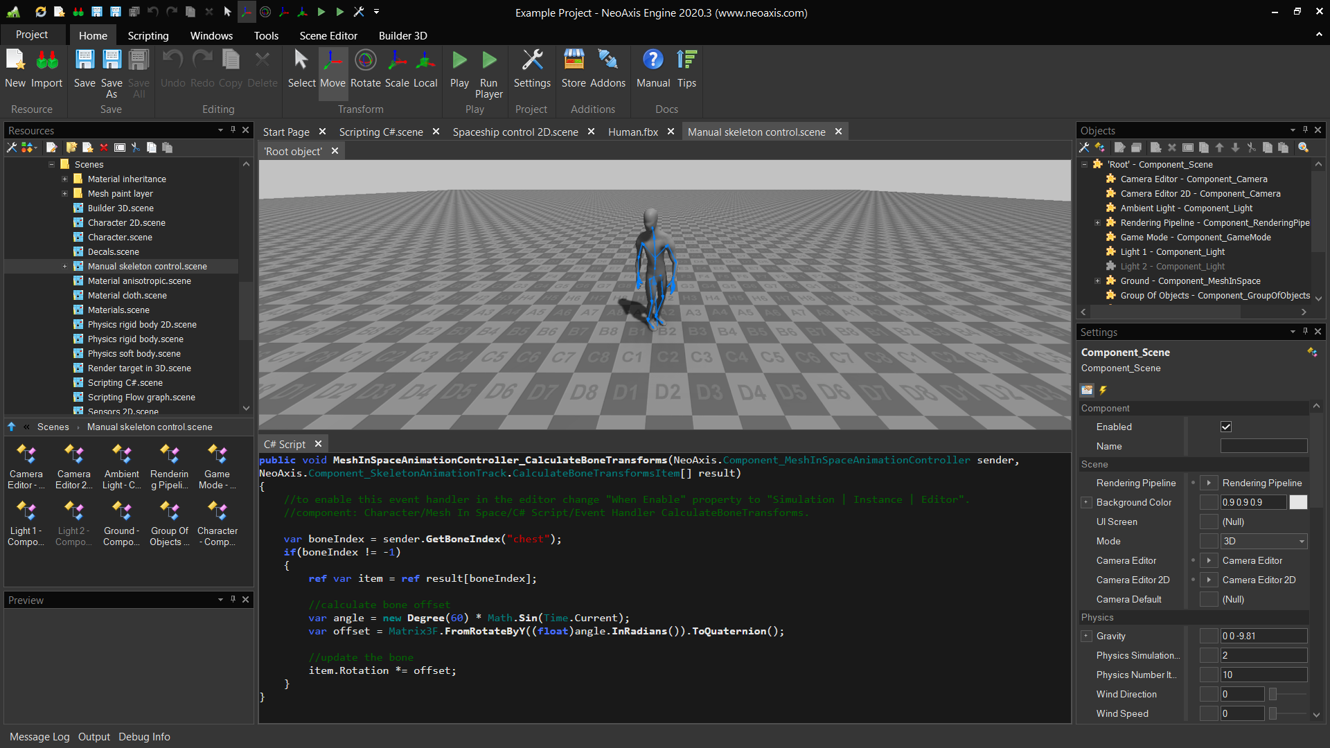 NeoAxis Game Engine 2021.3 Released - .NET 3D/2D engine : r/csharp